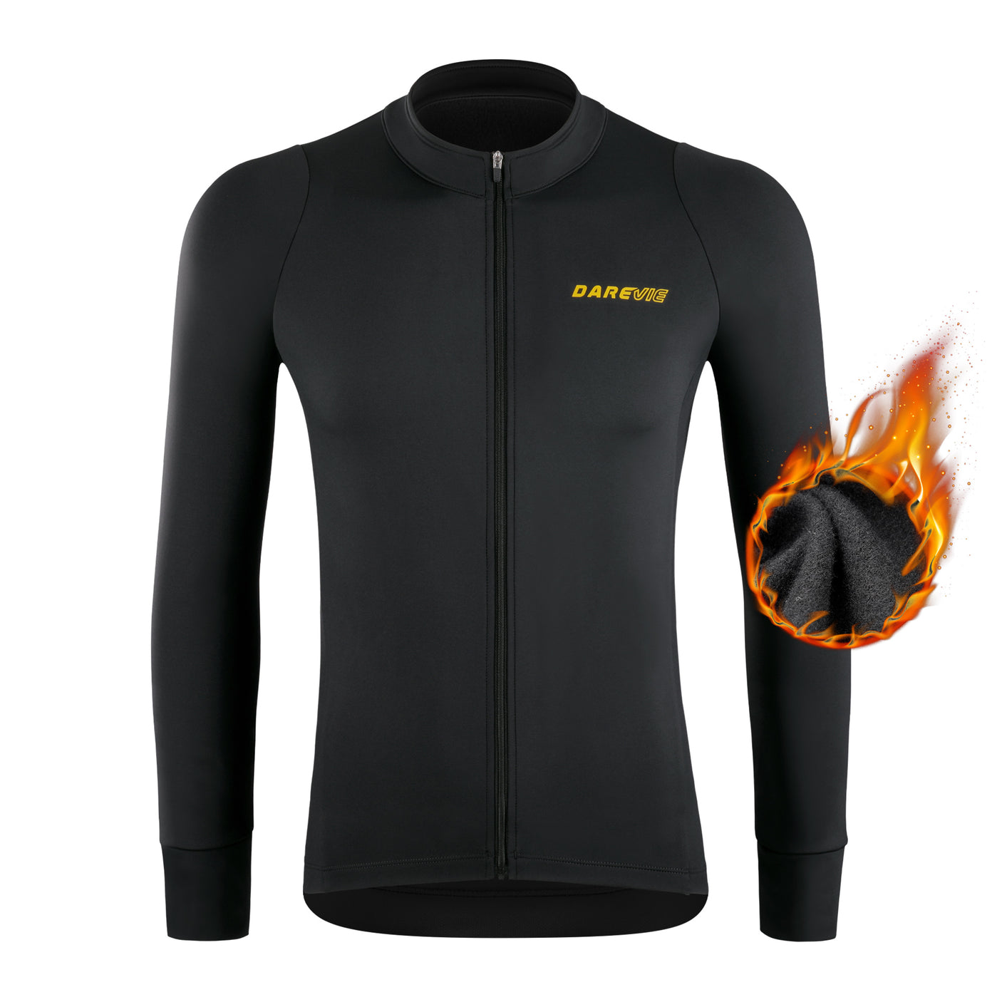 ATTACK THERMAL JERSEY - BLACK