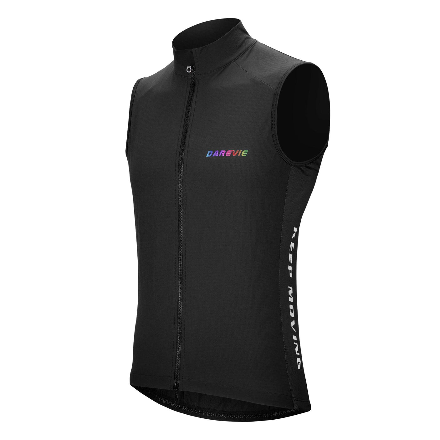 CYCLING - DUOZIP FLEXIVENT VEST - BLACK | DAREVIE