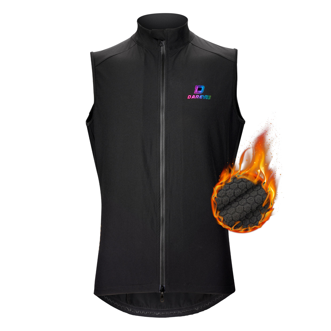 HONEYCOMB THERMAL VEST - BLACK