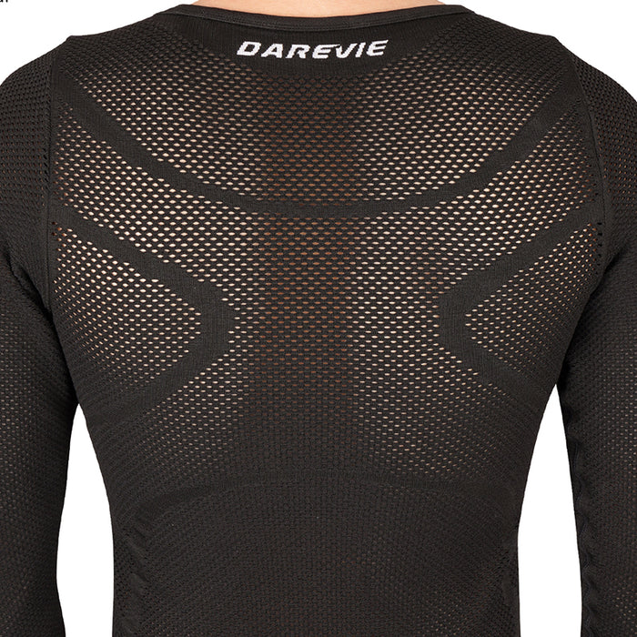 KNITTING LS CYCLING BASE LAYER-DETAIL-Ergonomics Fit