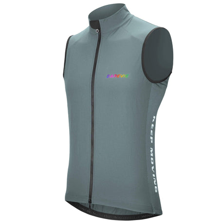 CYCLING - DUOZIP FLEXIVENT VEST - BALSAM GREEN | DAREVIE