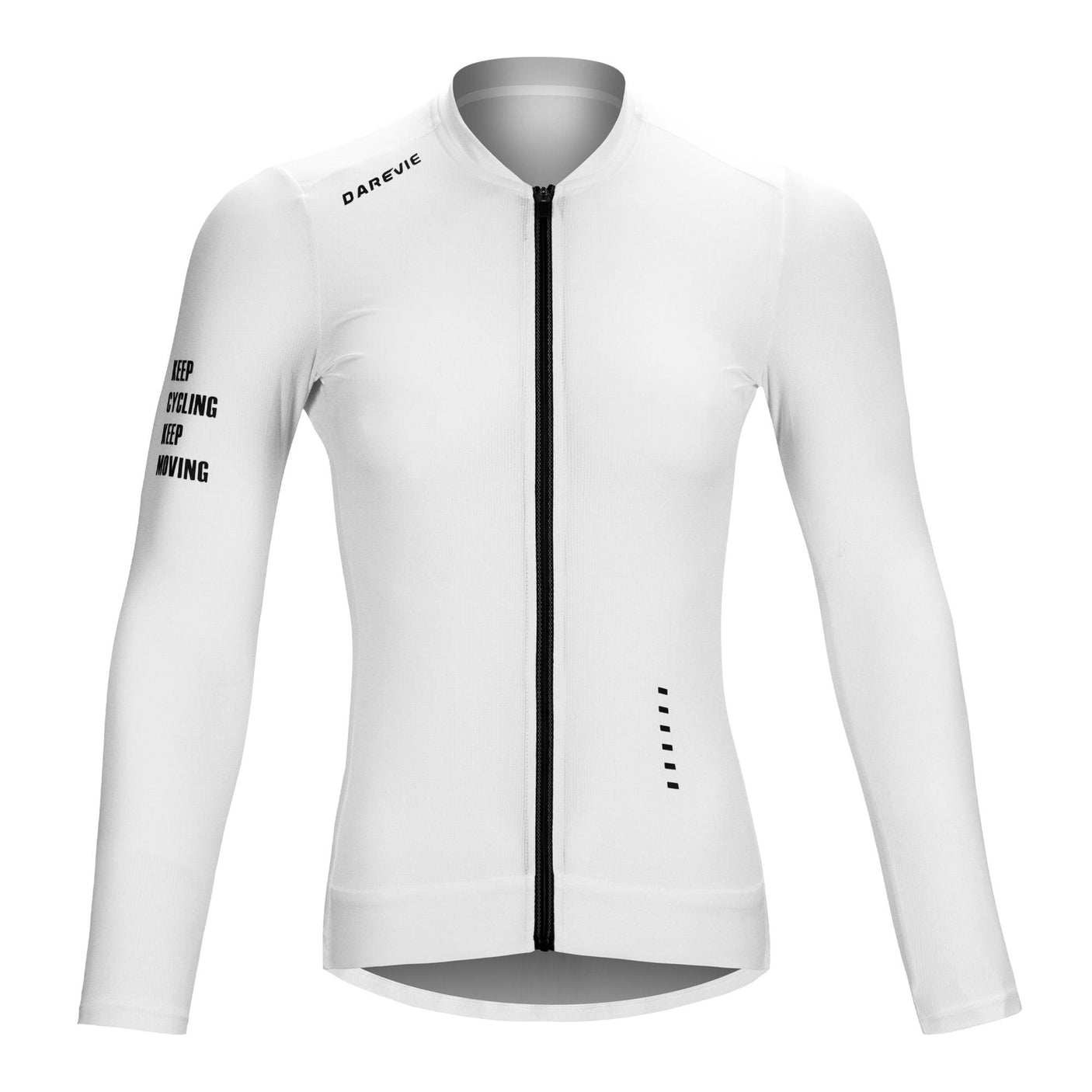 CYCLING - VIVIDNESS LS JERSEY - WHITE | DAREVIE
