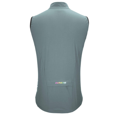 CYCLING - DUOZIP FLEXIVENT VEST - BALSAM GREEN | DAREVIE