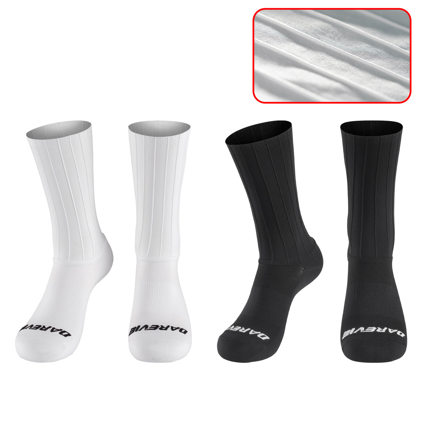 AERO CHAUSSETTES - NOIRES