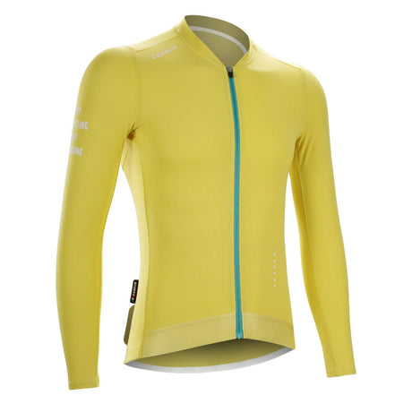 CYCLING - VIVIDNESS LS JERSEY - YELLOW | DAREVIE